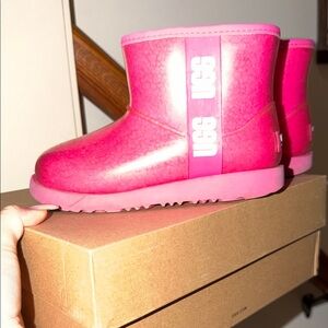 UGG Vibrant Pink Short Boots